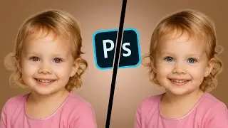 How To Remove Red Eye in Photoshop (2025) in 30s