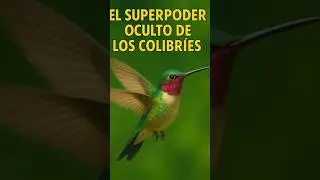 El Superpoder Oculto de los Colibr&iacute;es. #mundoanimal #sabiasque #shorts #viralshorts