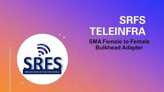 SMA Female to Female Bulkhead Adapter