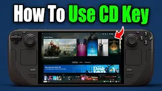 How To Add Game To Steam Deck Using CD Key or Game Code