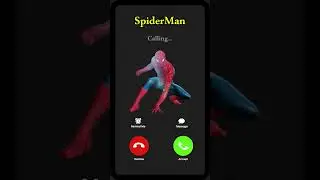📱📞 OMG! 😱 Spiderman is calling you! Will you answer?