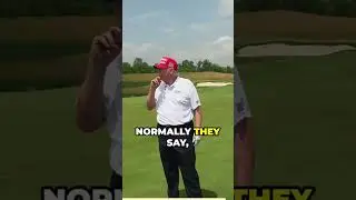 Why Trump Loves Golf More Than Politics! #trump #funny #memes #stoic #news #golf #shortvideo
