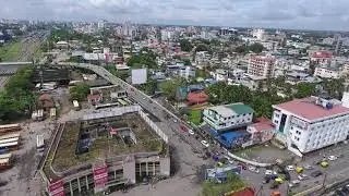 KOCHI - KSRTC Bus stand / Ambedkar stadium (Aerial View)