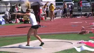 Allison Reaser Women Hep Shot Put Mt SAC Multis 18Apr12
