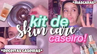 KIT DE SKIN CARE CASEIRO #5 🧴✨