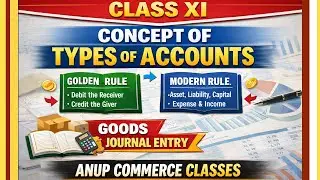 Journal Entry | Types of Account | Golden Rules of Accounting | Goods Journal Entry | Class 11 2026|