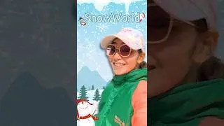 Aaj Jayenge 😍 Snow Park ❄️ | Mini Vlog | #shorts #minivlog #vlog
