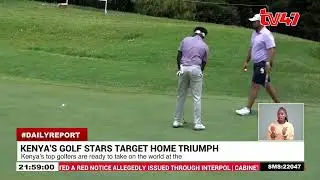 Kenya&rsquo;s top golfers ready to take on the world at the Magical Kenya Open