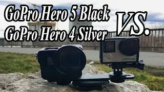 GoPro 4 Silver VS. GoPro 5 Black, Test, SlowMotion, Hero 4K