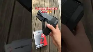 New Sba5 brace is better then I expected🤔‼️ #2ndamendment #viral #shorts #2A #military #biden#short
