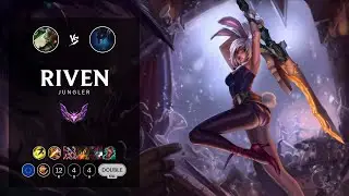 Riven Jungle vs Nocturne - EUW Master Patch 12.10