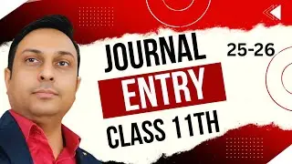 Journal Entry class 11th | full concept 