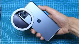 Fill Lamp Ring Light Universal Clip 3 levels Brightness For Cell Phone