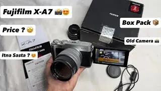 DIWALI OFFER 🤩 Fujifilm X-A7 With 15-45 Lens | Second Hand Camera Market | Old Dslr Camera Shop 📸📍