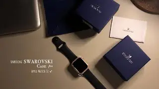 Unboxing SWAROVSKI Case for my Apple Watch SE ! :D