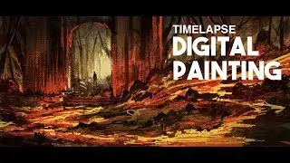 Speed Painting Timelapse - Gates of Hell