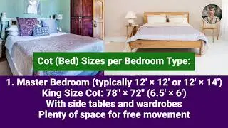 Triveni bedroom cot for house | small house