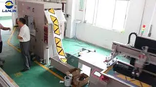 CNC5080 Roll to Roll Screen Printing Machine for Paper Sticker Foil 2 Color