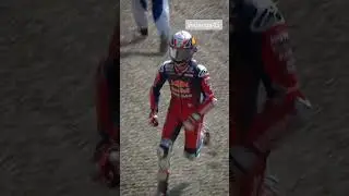 #Repost @motogp &mdash;&mdash;Fall ✅ Slide ✅ Rise ✅ Run ✅ Movie star stuff from @37pedroacosta!  #AustrianGP
