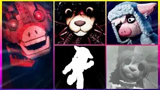 Piggy: Branched Realities CHAPTER 5 - Haunted Mall ALL JUMPSCARES!!