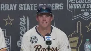 Murray State Baseball | College World Series vs UCLA Post Game Interview 6/14/2025