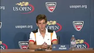 2012 US Open Press Conferences: Filip Peliwo (Junior Boys Final)