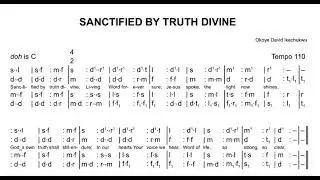 SANCTIFIED BY TRUTH DIVINE || Hymn by Okoye David Ikechukwu 
