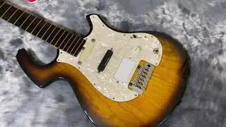 Parker P-38 fretboard conditioning and Fishman Powerbridge check