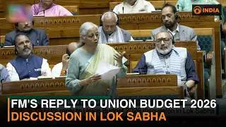 LIVE: Finance Minister Nirmala Sitharaman's reply to Union Budget 2026 discussion in Lok Sabha