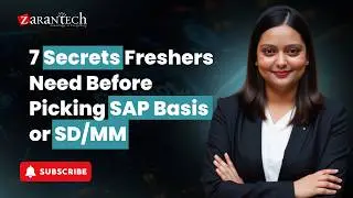 7 Secrets Freshers Need Before Picking SAP Basis or SD/MM | ZaranTech