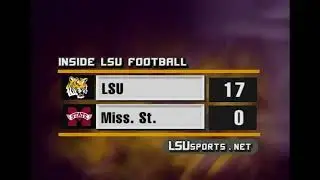 LSU Football vs Mississippi State 2003 Highlights LSU Sports Radio Network Call