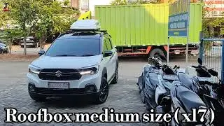 ROOFBOX MEDIUM SIZE - XL7 #satelitauto