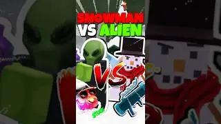 😱NEW *SNOWMAN* VS *ALIEN*, WHICH IS BETTER? 99 Nights in the Forest #roblox