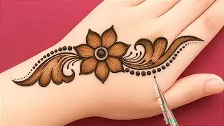 New stylish mehndi design | Back hand mehndi design | Mehandi ka design | Mehndi Design | Mehndi.