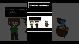 Frisk do the SPUN#shorts #undertale #deltarune