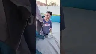 Does your tent smell musty? Are you tired of existential dread? Simply become one with the vinegar 😂