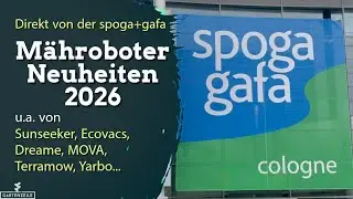 Diese M&auml;hroboter kommen 2026! &Uuml;bersicht von der spoga+gafa 2025!