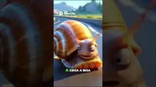 🐌💃 Mi&eacute;rt Nem T&aacute;ncolsz, Csiga? A Csiga-Biga Zene P&ouml;rgős T&aacute;ncra H&iacute;v! 🎶🎉 #gyerekdalok  #gyerekdal