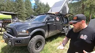 RAM 2500 Expedition Truck w/ Patriot Camper Flatbed & Canopy: Exploration Outfitters