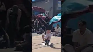 BBoy K2 VS BGirl Avius #breakdance #dance #hiphop #music