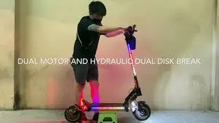 FIRST DUALTRON MINI (Dual motor/Dual Hydraulic Disc brakes)