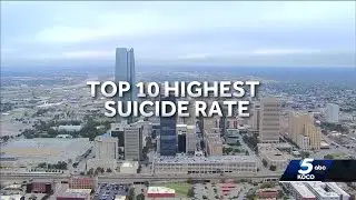 Oklahoma's suicide rate exceeds national average, with rural areas at higher risk