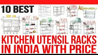Top 10 Best Kitchen Racks in India with Price | Best Utensil Rack for Kitchen