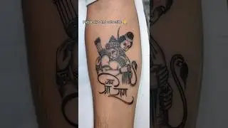 Jai shree Ram |Jai hanuman tattoo on hand #tattoo #hanumantattoo #jaishreeram