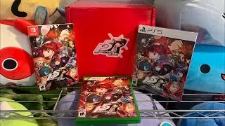 The ULTIMATE Persona 5 Royal UNBOXING (PS5/Switch/Xbox Games, Steelbooks, and Xbox Controller)