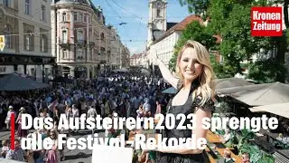 Aufsteirern in Graz 2023 sprengte alle Festival-Rekorde | krone.tv NEWS