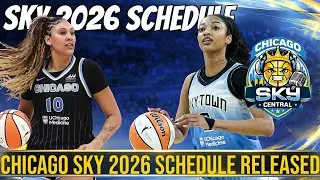 Расписание игр команды Chicago Sky на 2026 год + Энджел Риз рассказывает о своем будущем 👀