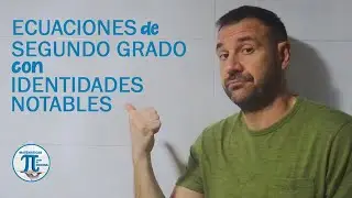 Ecuaciones de segundo grado con identidades notables | Ejercicio #1