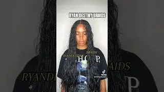 #RYANDESTINY #BOHO HUMAN HAIR BRAIDS ! For full tutorial & details, SUBSCRIBE🔔, LIKE & SHARE!✨