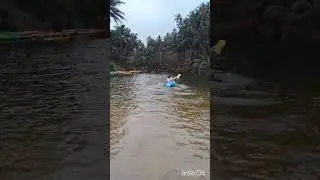 kayaking in south Goa #cola beach
